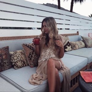 Free People embroidered tunic